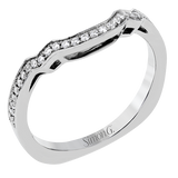 Engagement Ring in 18k Gold with Diamonds