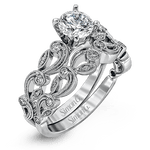 Wedding Set in 18k Gold with Diamonds