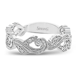 Right Hand Ring in 18k Gold with Diamonds
