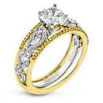 Wedding Set in 18k Gold with Diamonds