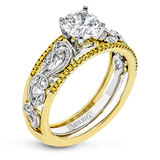 Wedding Set in 18k Gold with Diamonds