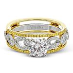 Wedding Set in 18k Gold with Diamonds