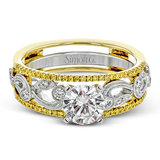 Wedding Set in 18k Gold with Diamonds