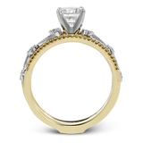 Wedding Set in 18k Gold with Diamonds