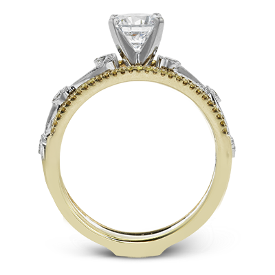 Wedding Set in 18k Gold with Diamonds