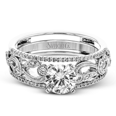 Wedding Set in 18k Gold with Diamonds