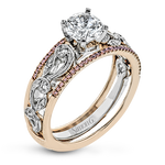 Wedding Set in 18k Gold with Diamonds