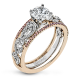 Wedding Set in 18k Gold with Diamonds