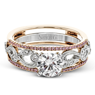 Wedding Set in 18k Gold with Diamonds