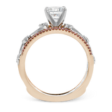 Wedding Set in 18k Gold with Diamonds