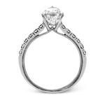 Engagement Ring in 18k Gold with Diamonds