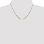 14k .95mm Twisted Box Chain