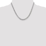 14k White Gold 4.5mm Concave Anchor