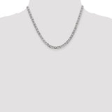 14k White Gold 4.5mm Concave Anchor