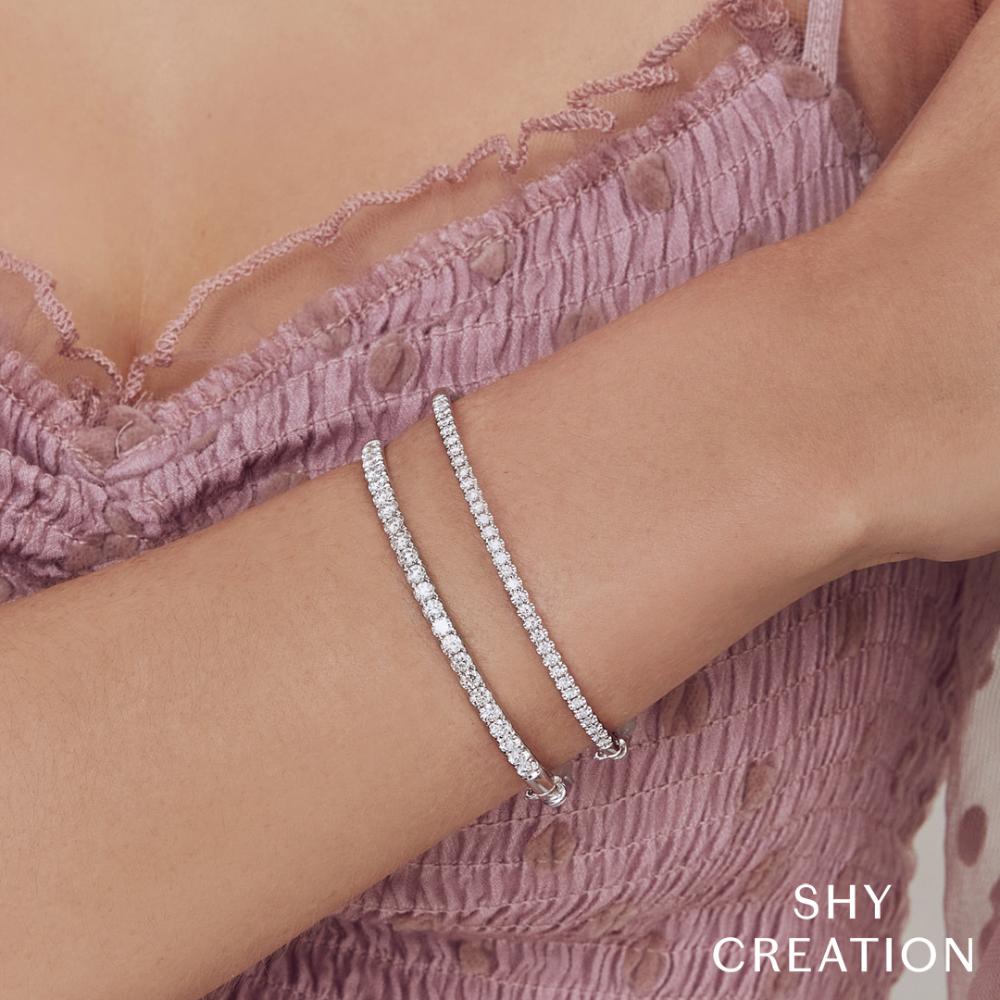 2.00CT 14K W/G DIAMOND BANGLE