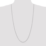 14k White Gold .9mm Franco Chain