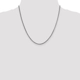 14k White Gold 1.5mm Franco Chain