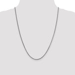 14k White Gold 1.5mm Franco Chain