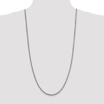 14k White Gold 2.3mm Franco Chain