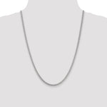 14k White Gold 3mm Franco Chain