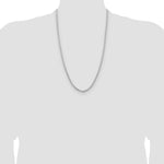 14k White Gold 3mm Franco Chain