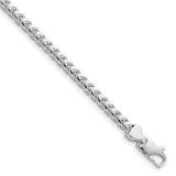 14k White Gold 3mm Franco Chain