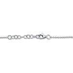 0.04CT 14K W/G DIAMOND PAVE HEART BRACELET
