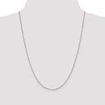 14k White Gold .95mm Box Chain