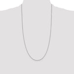 14k White Gold .95mm Box Chain