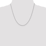 14k White Gold 1.1mm Box Chain