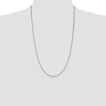 14k White Gold 1.1mm Box Chain