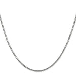 14k White Gold 1.5mm Box Chain