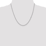 14k White Gold 1.5mm Box Chain