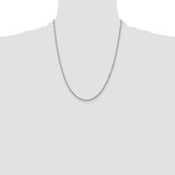 14k White Gold 1.5mm Box Chain