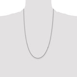 14k White Gold 1.5mm Box Chain