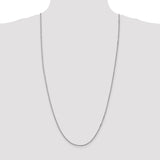 14k White Gold 1.5mm Box Chain
