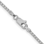 14k White Gold 1.9mm Box Chain