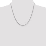 14k White Gold 1.9mm Box Chain