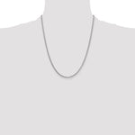 14k White Gold 1.9mm Box Chain