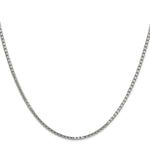 14k White Gold 1.9mm Box Chain