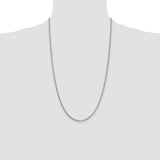 14k White Gold 1.9mm Box Chain