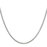 14k White Gold 1.9mm Box Chain
