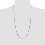 14k White Gold 1.9mm Box Chain