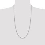 14k White Gold 1.9mm Box Chain