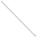14k White Gold 1.9mm Box Chain