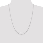 14k White Gold .5mm Octagonal Snake Chain