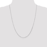 14k White Gold .5mm Octagonal Snake Chain