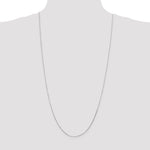 14k White Gold .5mm Octagonal Snake Chain