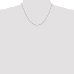 14k White Gold .6mm Octagonal Snake Chain
