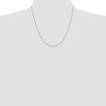 14k White Gold .6mm Octagonal Snake Chain